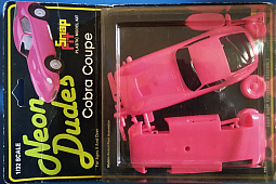 Slotcars66 Shelby Cobra Daytona Coupe 1/32nd Scale Plastic Neon Dudes Construction Kit by - 